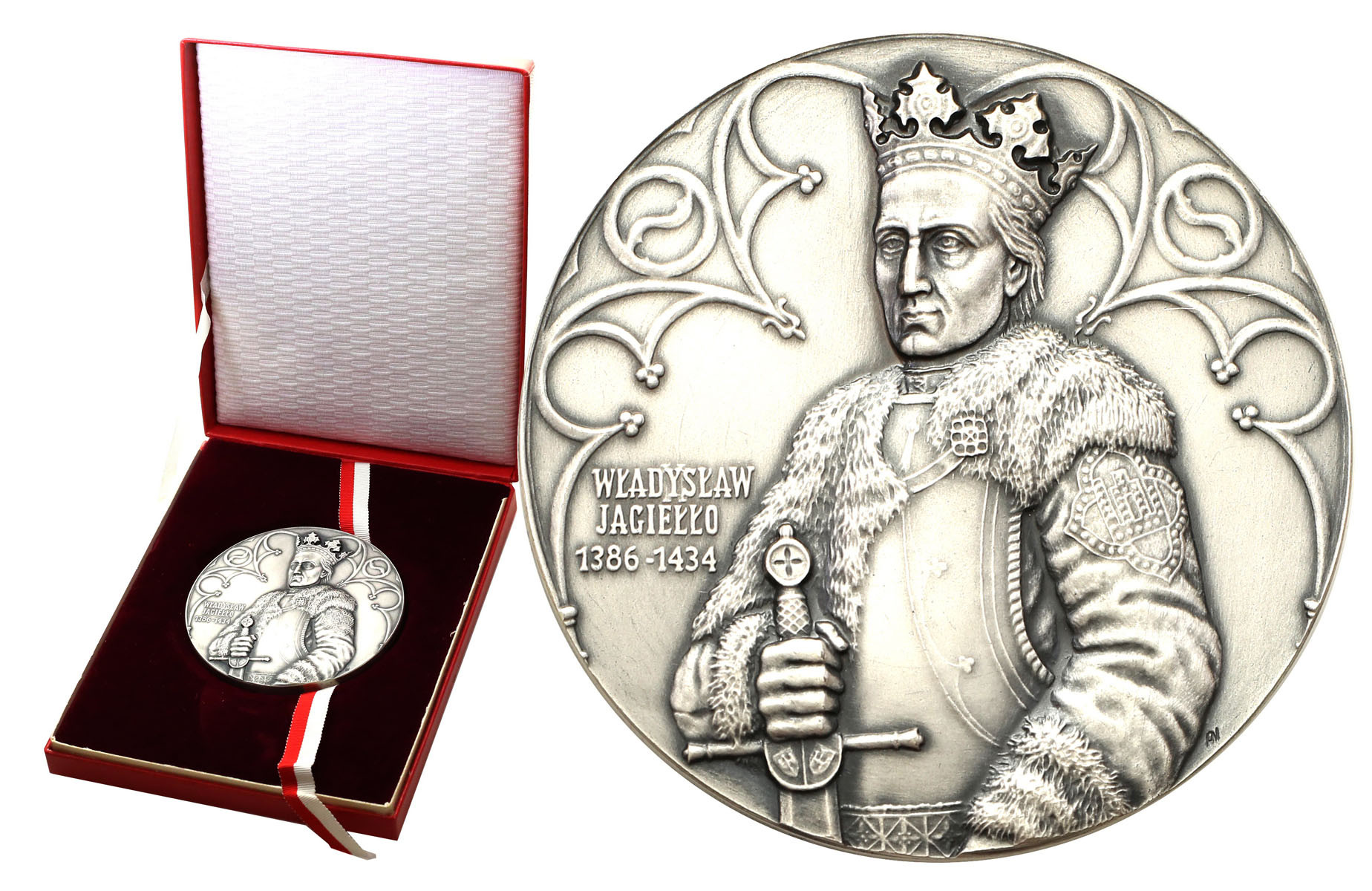 Medal Władysław Jagiełło - Grunwald, SREBRO